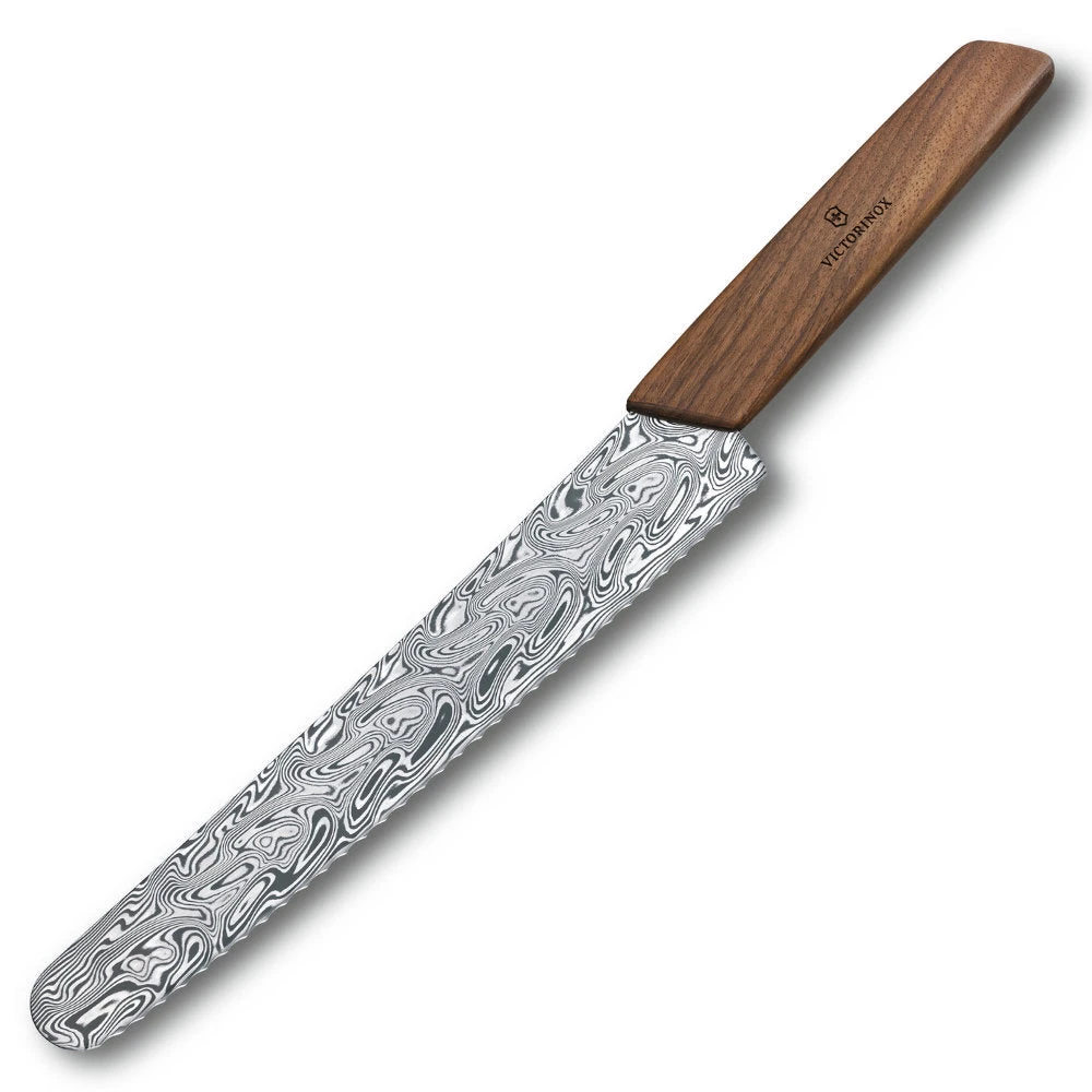 Swiss Modern Damast Bread Knife Limited Edition Knife 2021 1 Swiss Modern Damast Bread Knife Limited Edition Knife 2021