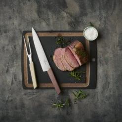 Swiss Modern Colors 2-Piece Carving Set By Victorinox -Peuget Knives Shop VF6909621G Swiss Modern Carving Set with Roast