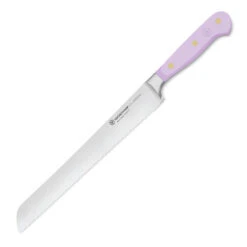 Wusthof Classic Colors 9" Double-Serrated Bread Knife -Peuget Knives Shop WU1061706223 Wusthof Classic Colors 9 inch Bread Knife Purple Yam