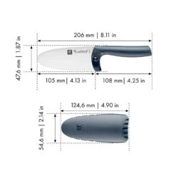 Twinny Kid's Chef's Knife By Zwilling -Peuget Knives Shop ZHTwinny Dimensions