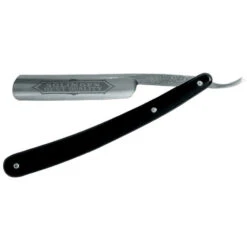 Dovo Classic Straight Razor, Black Handle