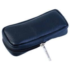 Dovo Black Leather Double-Edge Razor Travel Case