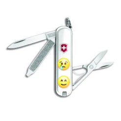 Victorinox Emoji Classic SD Designer Swiss Army Knife -Peuget Knives Shop emoji blade