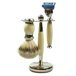 Golddachs Men's 3-Piece Shaving Set, Fusion