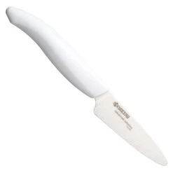 Kyocera Revolution 3" Ceramic Paring Knife 9 Kyocera Revolution 3" Ceramic Paring Knife -Peuget Knives Shop kcfk075whwhx750