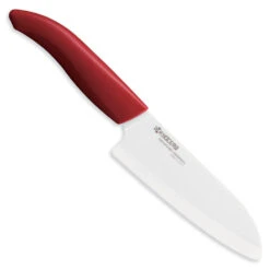 Kyocera Revolution 5.5" Ceramic Santoku Knife -Peuget Knives Shop kcfk140whrdx750