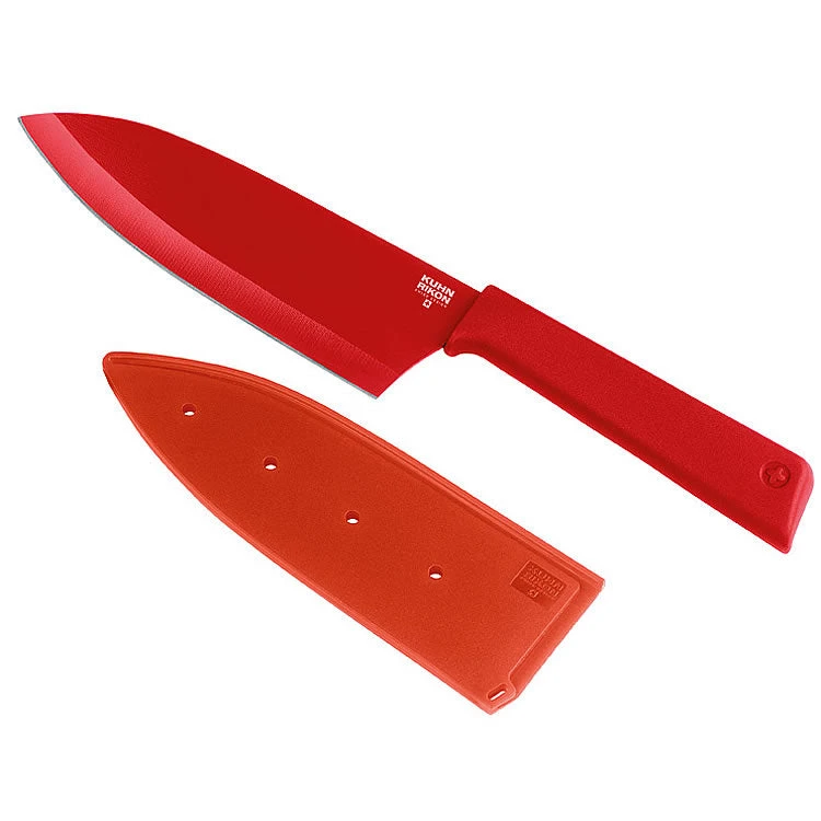 Kuhn Rikon Colori+ 6" Santoku Large Knife 1 Kuhn Rikon Colori+ 6" Santoku Large Knife
