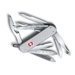 Victorinox MiniChamp Alox Swiss Army Knife -Peuget Knives Shop mnichmp alox blade