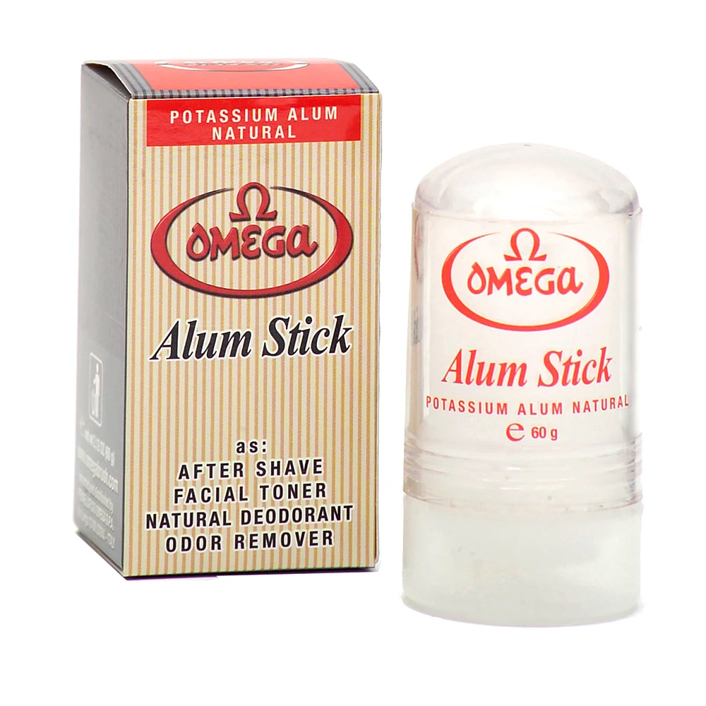 Omega Potassium Alum Stick, 60g 1 Omega Potassium Alum Stick, 60g