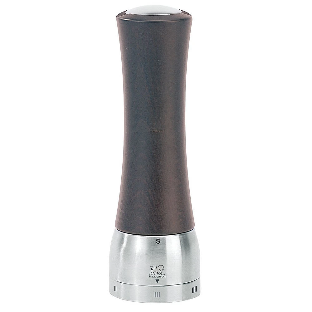 Peugeot 6.25" Madras USelect Chocolate Salt Mill 1 Peugeot 6.25" Madras USelect Chocolate Salt Mill