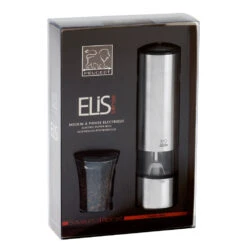 Peugeot Elis Sense 8" Electric Pepper Mill -Peuget Knives Shop pm27162 packagex1000