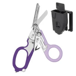 Leatherman Raptor Rescue Shears Multi-tool With Utility Holster -Peuget Knives Shop raptor rescue orchid fanned holster