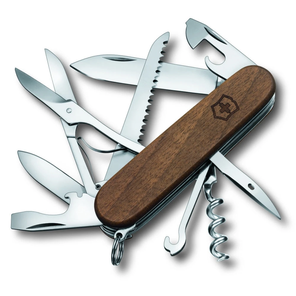 Victorinox Huntsman Hardwood Walnut Swiss Army Knife 1 Victorinox Huntsman Hardwood Walnut Swiss Army Knife