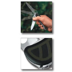 Victorinox Hunter XT Lockblade Swiss Army Knife With Nylon Belt Pouch -Peuget Knives Shop sa8441mc4 featuresx750