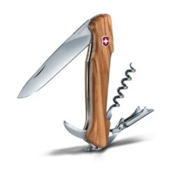 Victorinox Olive Wine Master Swiss Army Knife With Leather Pouch -Peuget Knives Shop sa970164 beautyshotx1000