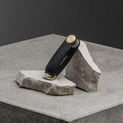 Orbitkey 2.0 Saffiano Leather Keychain -Peuget Knives Shop saffiano liquoricelfstylx1000 3