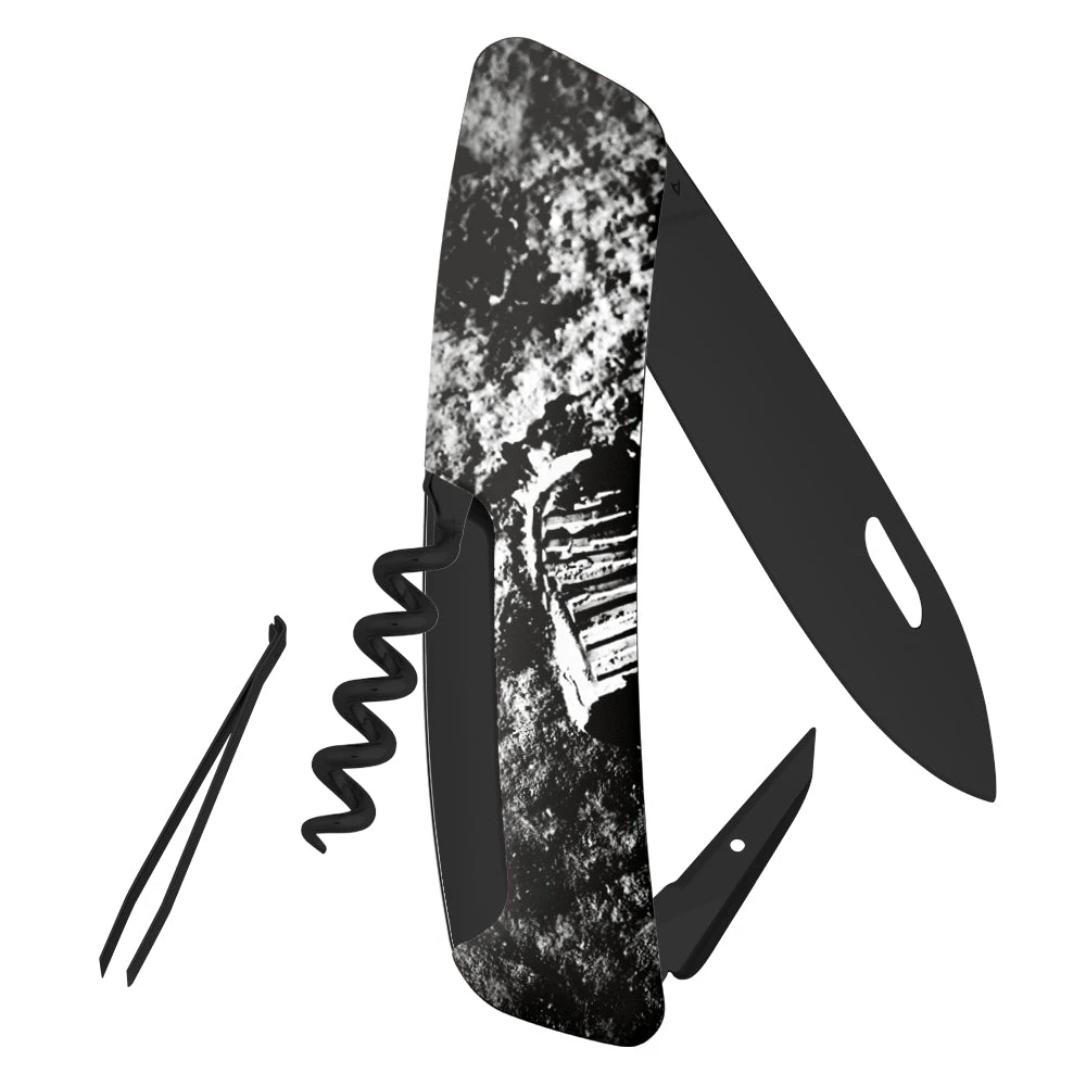 Swiza D01 Moonwalk 50 All Black Swiss Pocket Knife 2 Swiza D01 Moonwalk 50 All Black Swiss Pocket Knife - Image 2