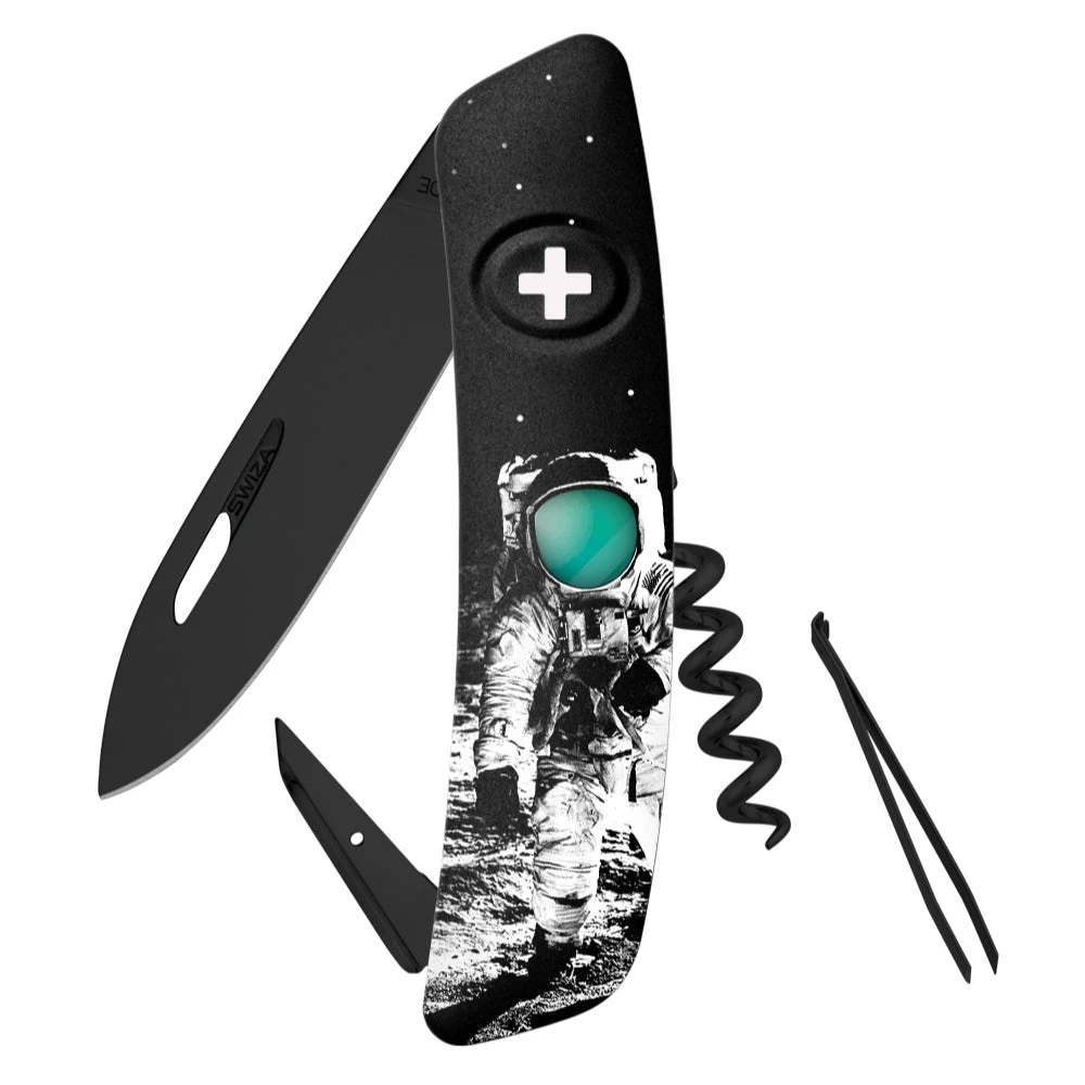 Swiza D01 Moonwalk 50 All Black Swiss Pocket Knife 1 Swiza D01 Moonwalk 50 All Black Swiss Pocket Knife