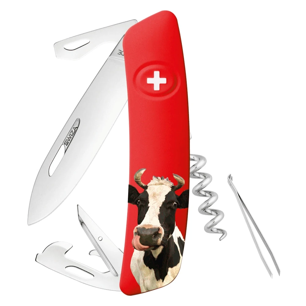 Swiza D03 Marguerite Cow Swiss Pocket Knife 1 Swiza D03 Marguerite Cow Swiss Pocket Knife