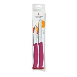 Victorinox Classic 4.25" Utility Knife And 3.25" Paring Knife Set -Peuget Knives Shop vf6783676065 pinkpackage x1000 8116e494 76d2 4aa9 9fb9 d8bb6c9d95f5
