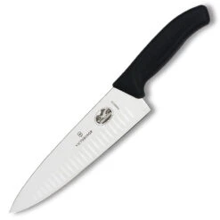 Swiss Classic 8" Chef's Knife With Granton Edge By Victorinox
